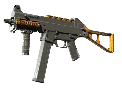 UMP-45 | Caramel (Battle-Scarred)