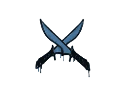 Sealed Graffiti | X-Knives (Monarch Blue)