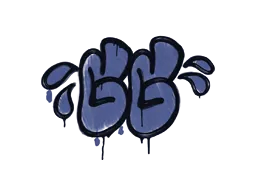 Sealed Graffiti | GGWP (SWAT Blue)
