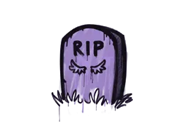 Sealed Graffiti | Tombstone (Violent Violet)