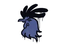 Sealed Graffiti | Cocky (SWAT Blue)