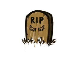 Sealed Graffiti | Tombstone (Desert Amber)