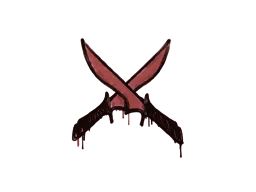Sealed Graffiti | X-Knives (Blood Red)
