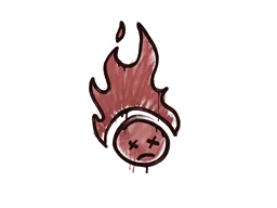 Sealed Graffiti | Toasted (Blood Red)