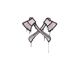 Sealed Graffiti | X-Axes (War Pig Pink)
