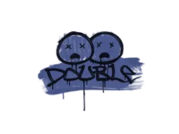 Sealed Graffiti | Double (SWAT Blue)