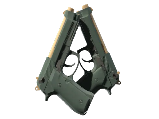 Dual Berettas | Contractor (Minimal Wear)