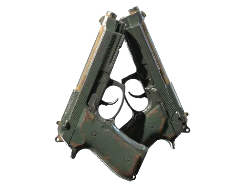 Dual Berettas | Contractor (Battle-Scarred)