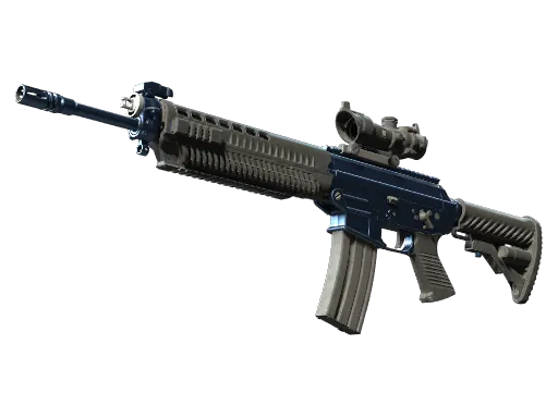 SG 553 | Anodized Navy (Minimal Wear)