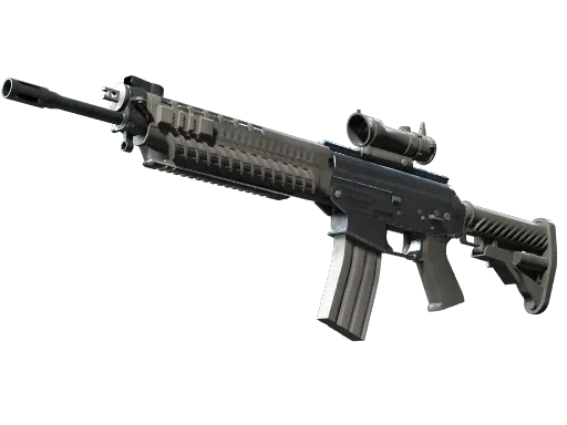 SG 553 | Damascus Steel (Minimal Wear)