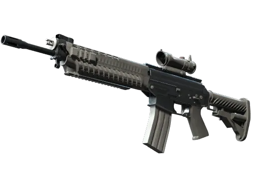 SG 553 | Damascus Steel (Field-Tested)