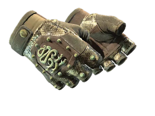 ★ Hydra Gloves | Rattler (Well-Worn)