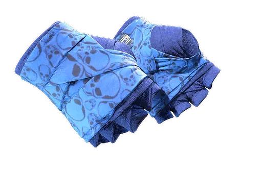 ★ Hand Wraps | Cobalt Skulls (Minimal Wear)
