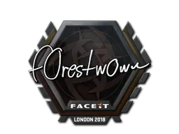 Sticker | f0rest | London 2018