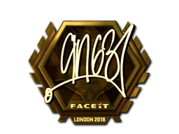 Sticker | ANGE1 (Gold) | London 2018