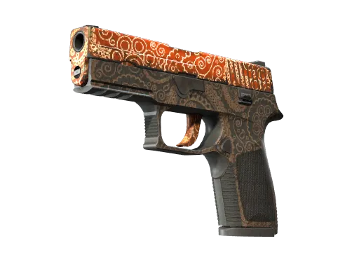 StatTrak™ P250 | Mehndi (Well-Worn)