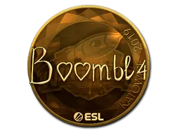 Sticker | Boombl4 (Gold) | Katowice 2019