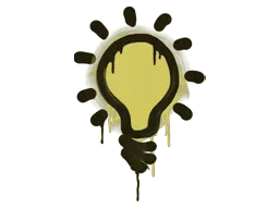 Sealed Graffiti | Lightbulb (Tracer Yellow)