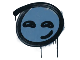 Sealed Graffiti | Smirk (Monarch Blue)