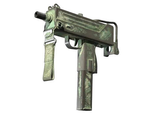 MAC-10 | Surfwood (Battle-Scarred)