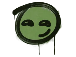 Sealed Graffiti | Smirk (Battle Green)