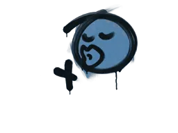 Sealed Graffiti | Smooch (Monarch Blue)