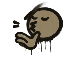 Sealed Graffiti | Chef Kiss (Dust Brown)