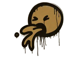 Sealed Graffiti | Puke (Desert Amber)