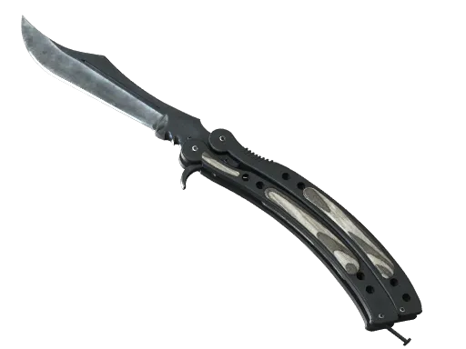 ★ Butterfly Knife | Black Laminate (Minimal Wear)