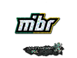 Sticker | MIBR (Glitter) | Antwerp 2022