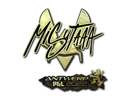 Sticker | misutaaa (Gold) | Antwerp 2022