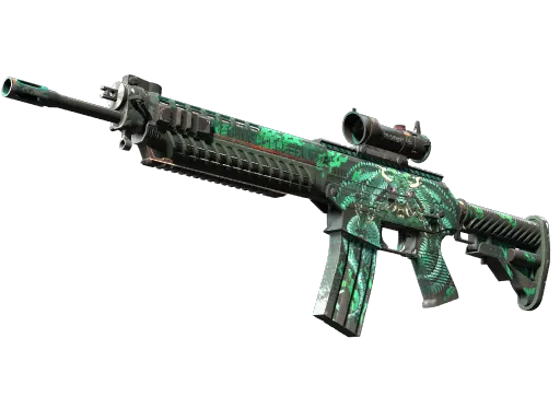 SG 553 | Dragon Tech (Field-Tested)