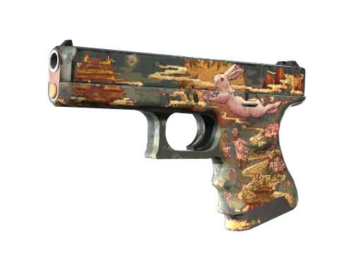 Glock-18 | Umbral Rabbit (Battle-Scarred)