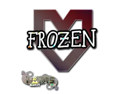Sticker | frozen (Glitter) | Paris 2023