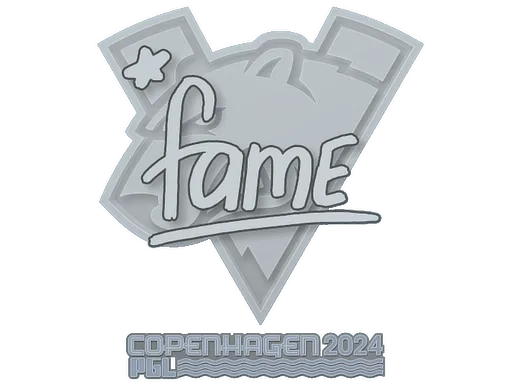 Sticker | fame | Copenhagen 2024
