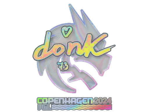 Sticker | donk (Holo) | Copenhagen 2024