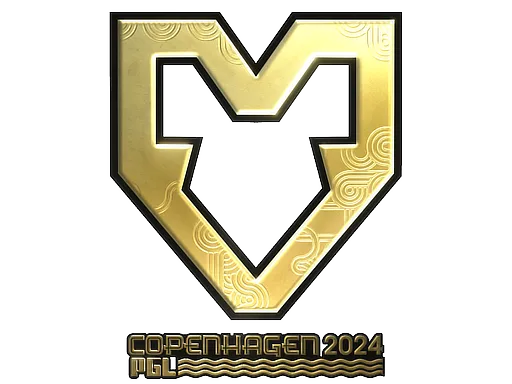 Sticker | MOUZ (Gold) | Copenhagen 2024