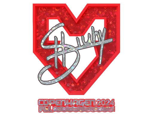 Sticker | siuhy (Glitter) | Copenhagen 2024