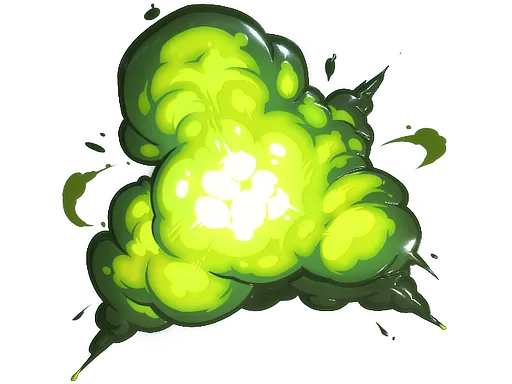Sticker | Boom Blast (Glitter)