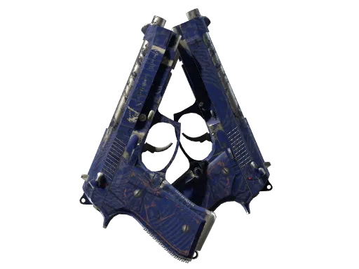 Dual Berettas | Moon in Libra (Well-Worn)
