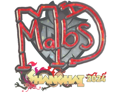 Sticker | malbsMd (Glitter) | Shanghai 2024