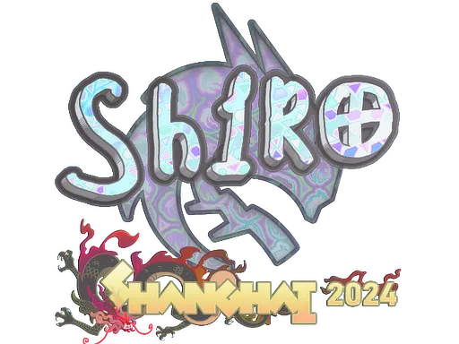 Sticker | sh1ro (Holo) | Shanghai 2024