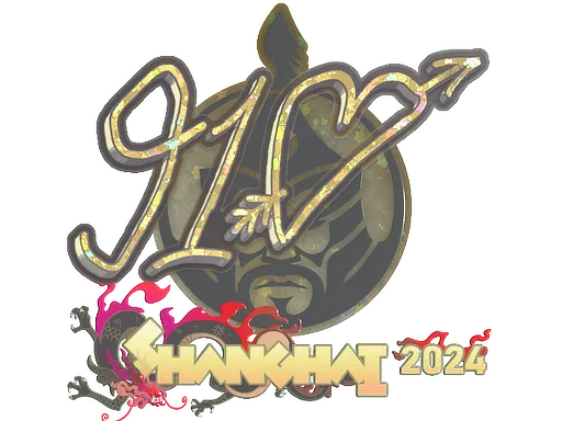 Sticker | 910 (Glitter) | Shanghai 2024