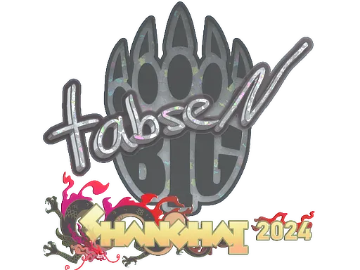 Sticker | tabseN (Glitter) | Shanghai 2024