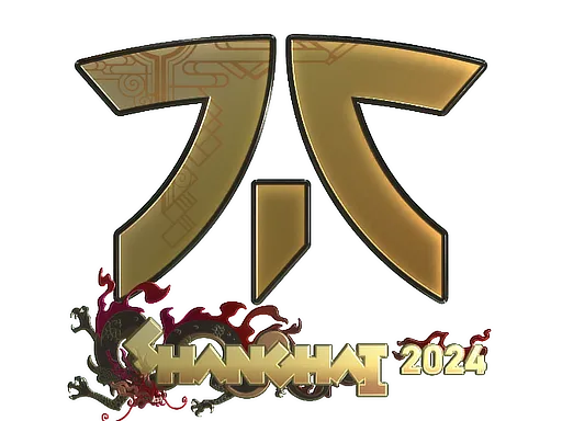 Sticker | Fnatic (Gold) | Shanghai 2024