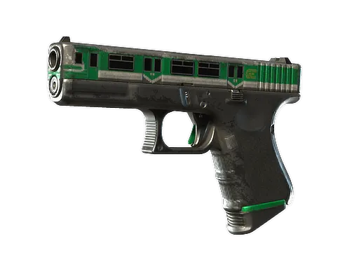 Glock-18 | Green Line (Well-Worn)