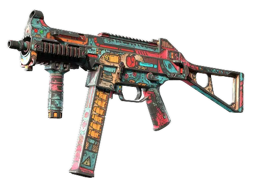 UMP-45 | K.O. Factory (Battle-Scarred)