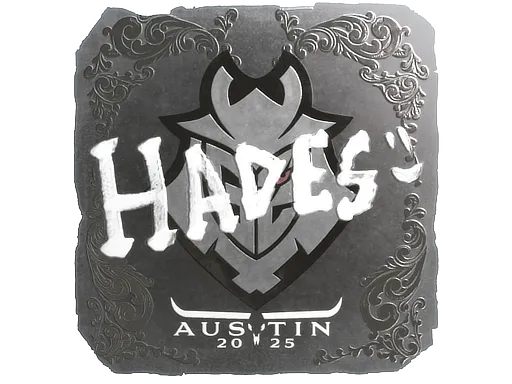 Sticker | hades (Foil) | Austin 2025