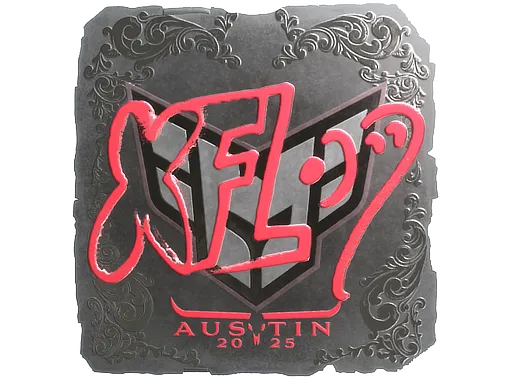 Sticker | xfl0ud (Foil) | Austin 2025