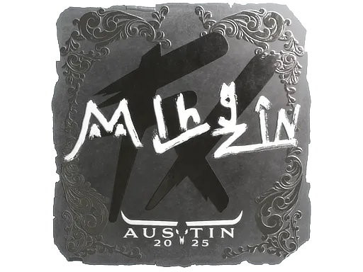 Sticker | mlhzin (Foil) | Austin 2025